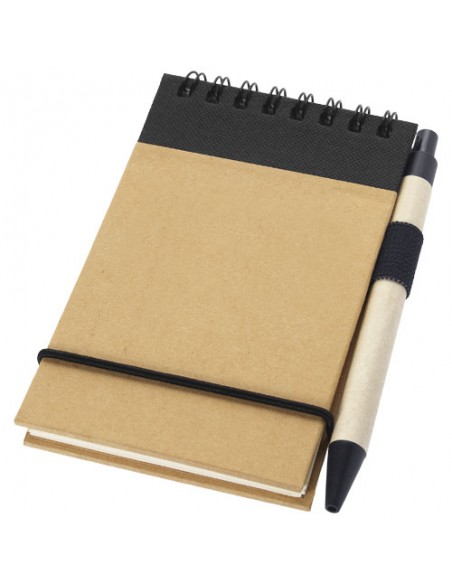 Bloc notes recycle format A7 avec stylo Zuse