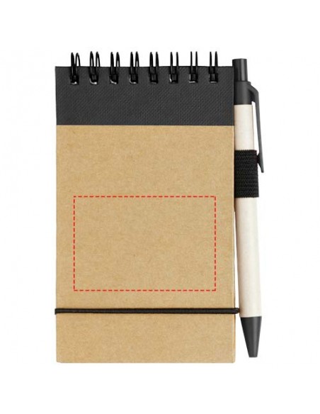 Bloc notes recycle format A7 avec stylo Zuse