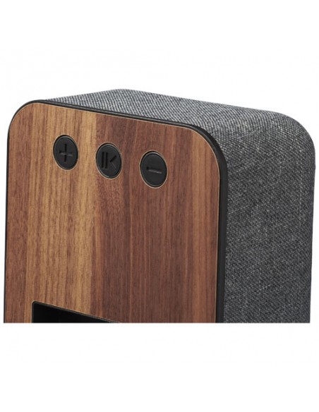 Enceinte Bluetooth en tissu et bois Shae