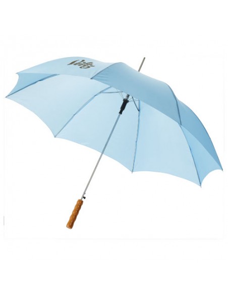 Parapluie 23 a ouverture automatique avec poignee en bois Lisa