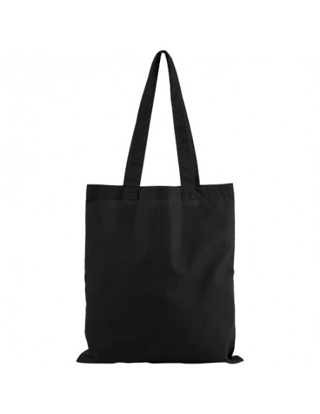 Sac shopping coton 140 g m avec rayure argentee Aylin