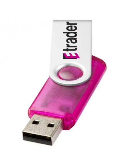 Cle USB 2 Go Rotate translucent