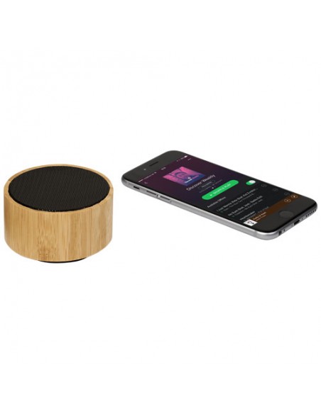 Haut parleur Bluetooth en bambou Cosmos