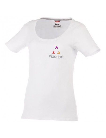 T shirt decollete manches courtes pour femmes Bosey