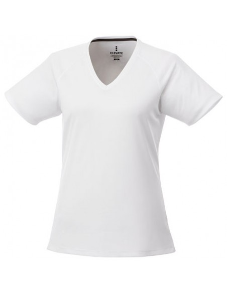 T shirt cool fit manches courtes col V femme Amery