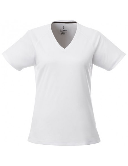 T shirt cool fit manches courtes col V femme Amery