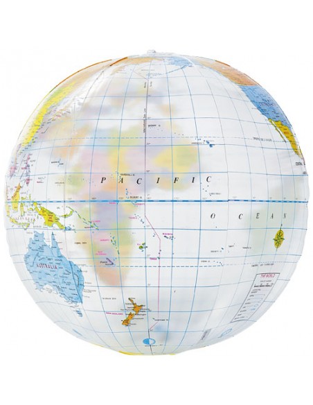 Ballon de plage transparent Globe